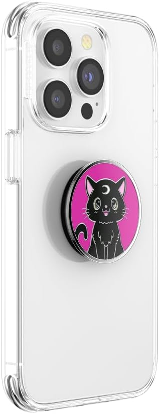 Enamel Black Cat Magic