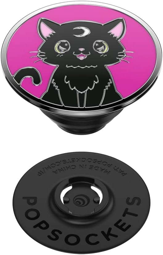 Enamel Black Cat Magic