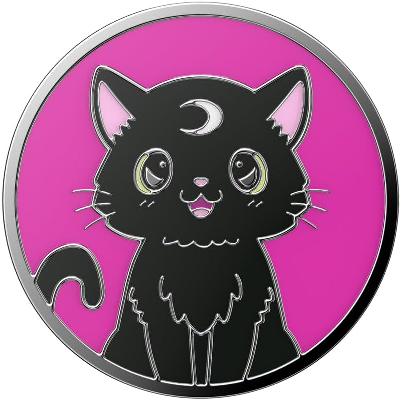 Enamel Black Cat Magic