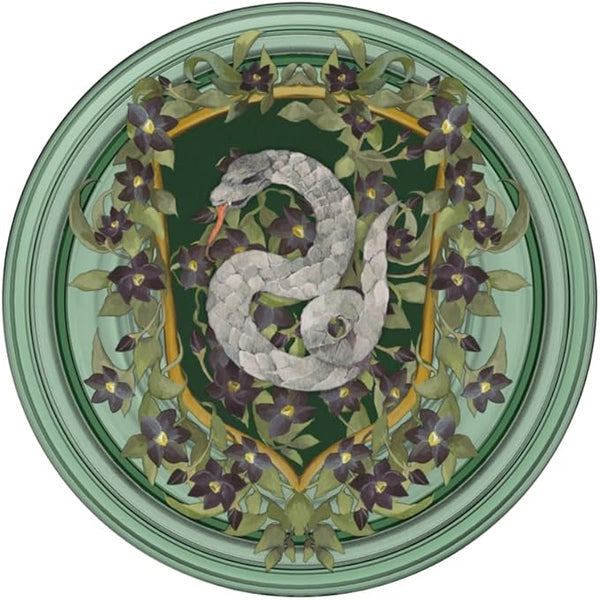 Slytherin Floral Crest