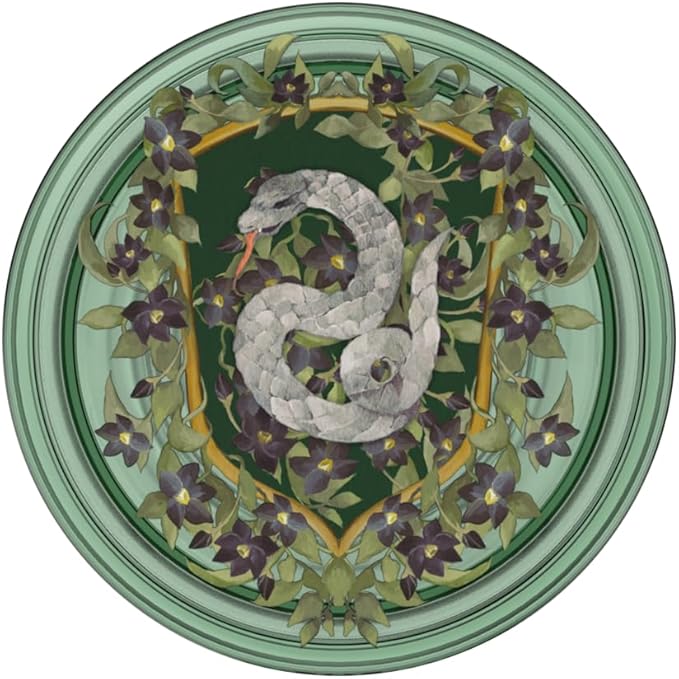 Slytherin Floral Crest