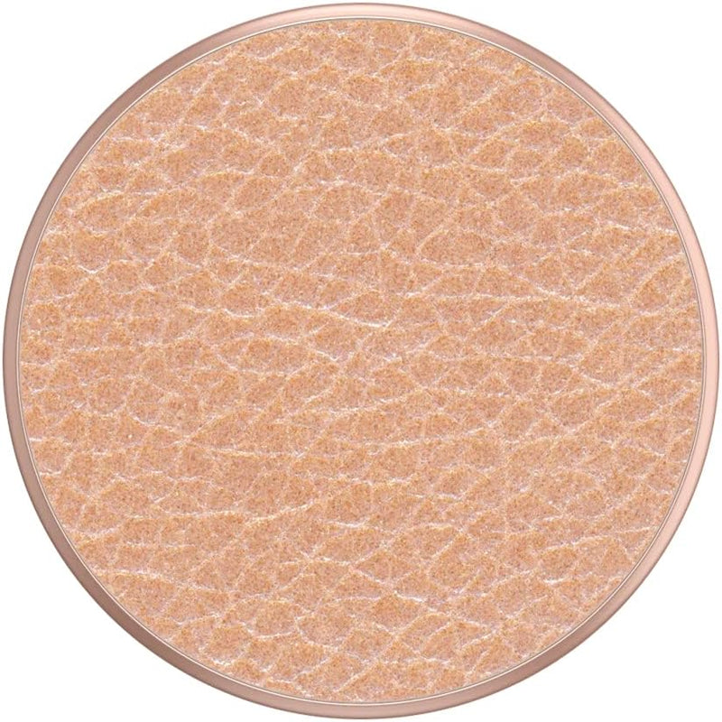 Cuir Vegan grainé Or Rose