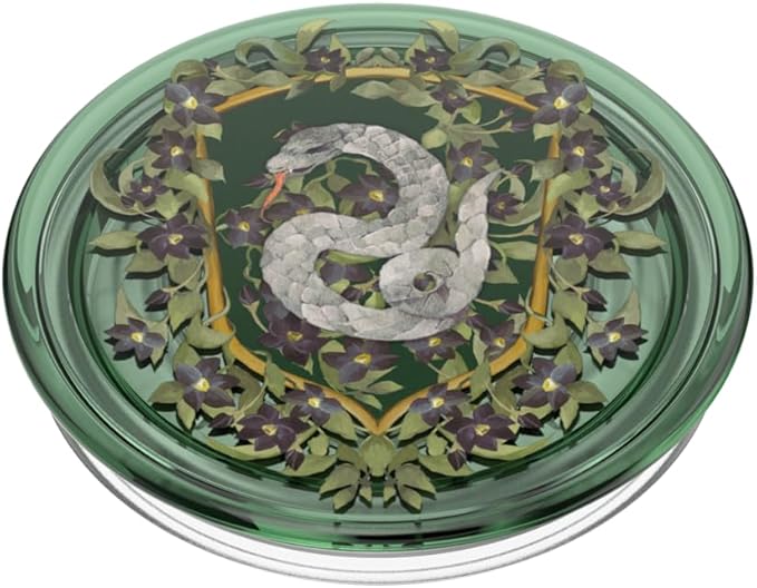 Slytherin Floral Crest