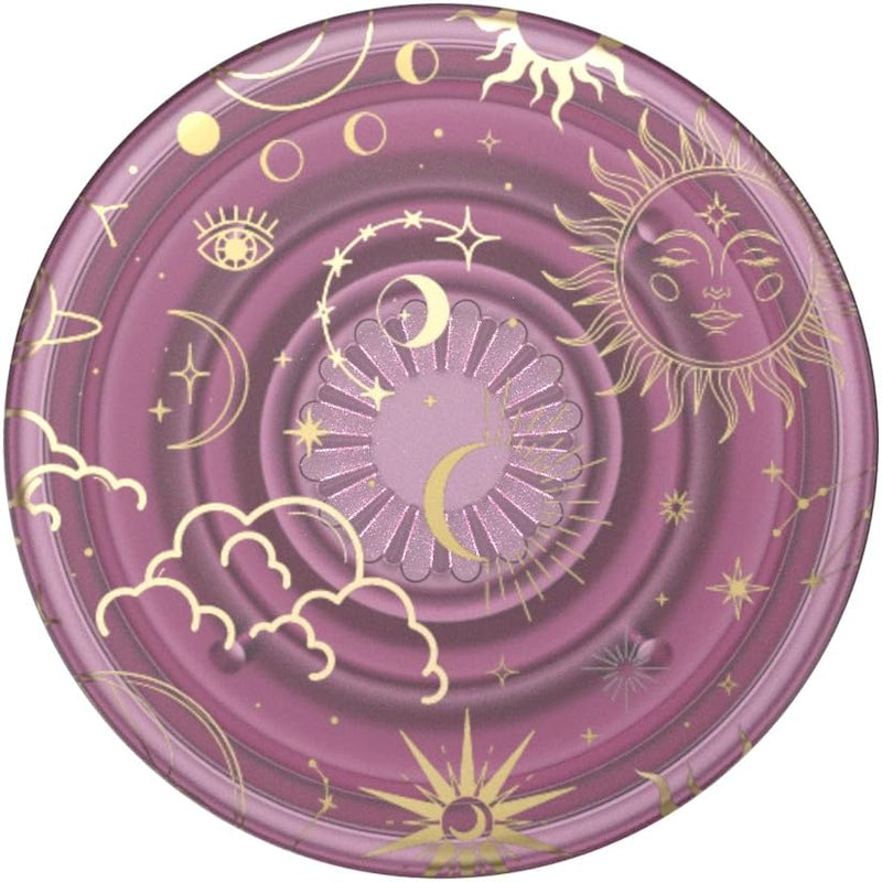 PopSockets Transparente Mauve Céleste