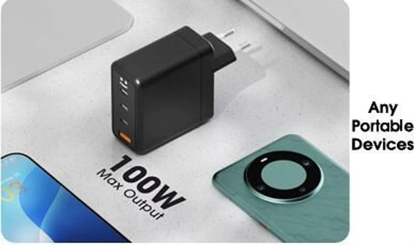 Chargeur de 100W Ultra Rapide Smille GaN