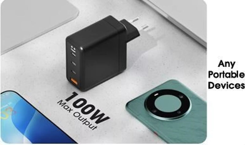 Chargeur de 100W Ultra Rapide Smille GaN