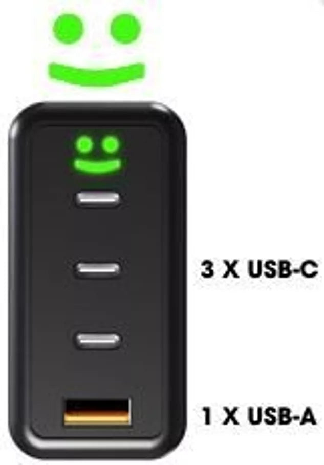 Chargeur de 100W Ultra Rapide Smille GaN