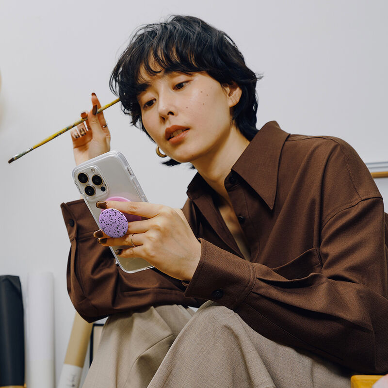 PopSockets MagSafe PopOut Basic Clay