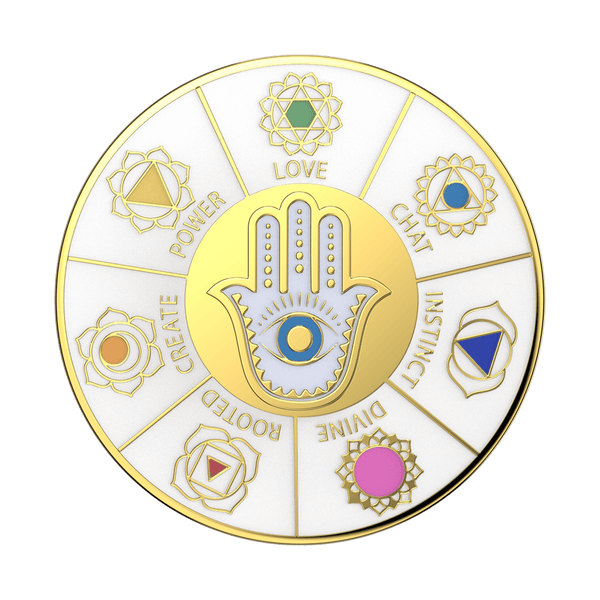 Enamel Spinner Chakras