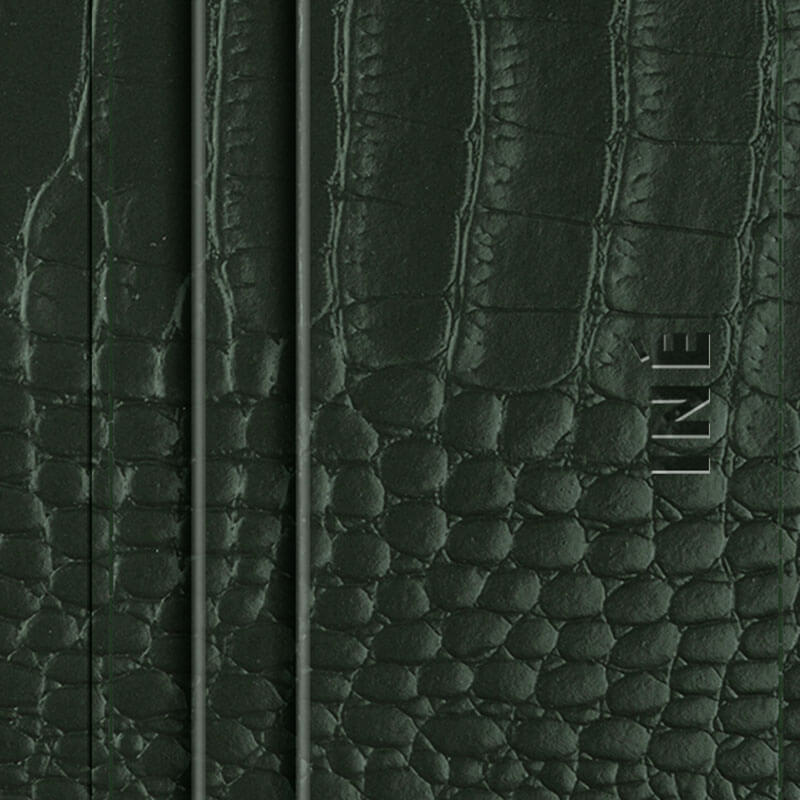 Iné • The Wallet Recycled Leather Alligator